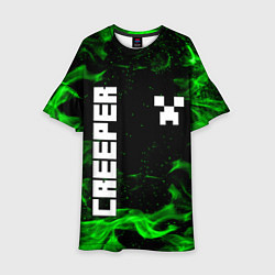 Детское платье MINECRAFT CREEPER