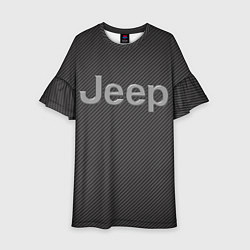 Платье клеш для девочки JEEP, цвет: 3D-принт