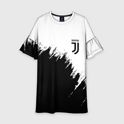 Платье клеш для девочки JUVENTUS, цвет: 3D-принт