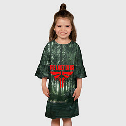 Платье клеш для девочки The Last of Us: Part 2, цвет: 3D-принт — фото 2