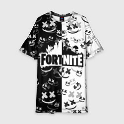 Детское платье FORTNITE MARSHMELLO