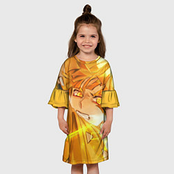 Платье клеш для девочки ЗЕНИЦУ АГАЦУМА, цвет: 3D-принт — фото 2