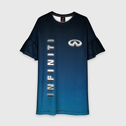 Платье клеш для девочки INFINITI, цвет: 3D-принт