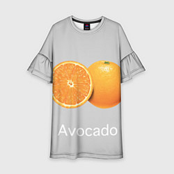 Детское платье Orange avocado