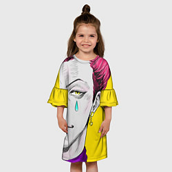 Платье клеш для девочки Hunter x Hunter Хисока, цвет: 3D-принт — фото 2