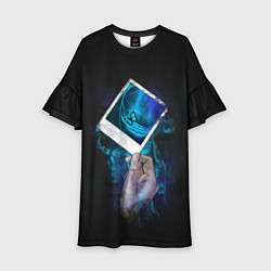 Платье клеш для девочки Life Is Strange, цвет: 3D-принт