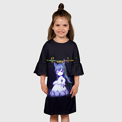 Платье клеш для девочки Mylne and the Forest Gift, цвет: 3D-принт — фото 2