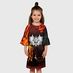 Платье клеш для девочки Path of Exile $$$, цвет: 3D-принт — фото 2