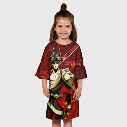 Платье клеш для девочки Hades Zagrei, цвет: 3D-принт — фото 2