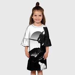Платье клеш для девочки ЗАКАТ ЕВАНГЕЛИОН, цвет: 3D-принт — фото 2