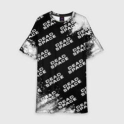 Платье клеш для девочки Dead Space - Exposion Pattern, цвет: 3D-принт