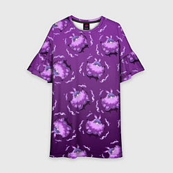 Платье клеш для девочки БААЛ BAAL ГЕНШИН, цвет: 3D-принт