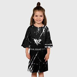 Платье клеш для девочки Velial Squad, цвет: 3D-принт — фото 2