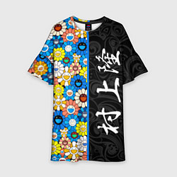 Детское платье Такаси Мураками Иероглифами