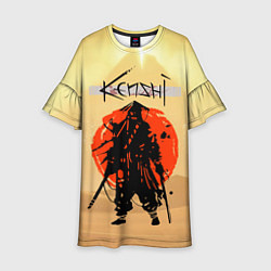 Платье клеш для девочки KENSHI, цвет: 3D-принт