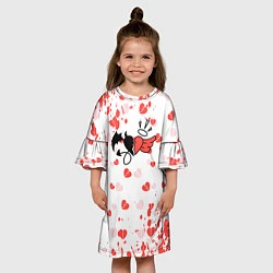 Платье клеш для девочки ТИКТОКЕР PAYTON MOORMEIE, цвет: 3D-принт — фото 2