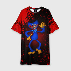 Платье клеш для девочки ПОППИ ПЛЕЙТАЙМ HAGGY WAGGY, цвет: 3D-принт