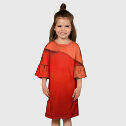Платье клеш для девочки Тряпочка, цвет: 3D-принт — фото 2