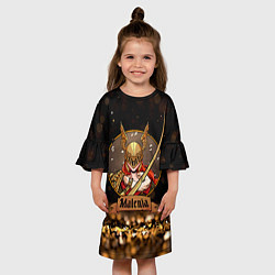 Платье клеш для девочки Elden ring Malenia, цвет: 3D-принт — фото 2
