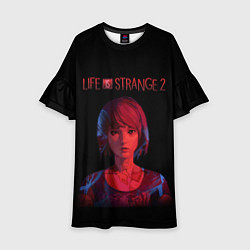 Платье клеш для девочки Портрет Макс, цвет: 3D-принт