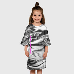 Платье клеш для девочки SPORT&FITNESS, цвет: 3D-принт — фото 2