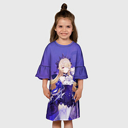 Платье клеш для девочки Fischl Ein Immernachtstraum, цвет: 3D-принт — фото 2