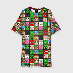 Детское платье Minecraft - characters
