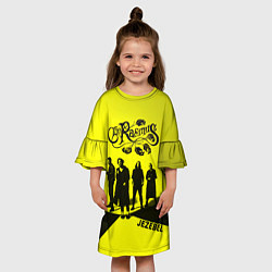 Платье клеш для девочки Jezebel - The Rasmus, цвет: 3D-принт — фото 2