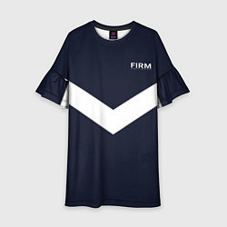 Платье клеш для девочки Always in sports - FIRM, цвет: 3D-принт