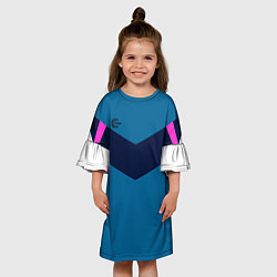 Платье клеш для девочки FIRM в стиле 90х, цвет: 3D-принт — фото 2