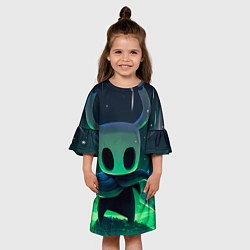 Платье клеш для девочки Холлоу Найт, цвет: 3D-принт — фото 2