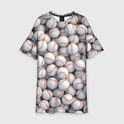 Детское платье Бейсбольные мячи