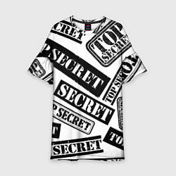 Платье клеш для девочки Top secret, цвет: 3D-принт