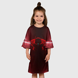 Платье клеш для девочки Cypher Valorant, цвет: 3D-принт — фото 2