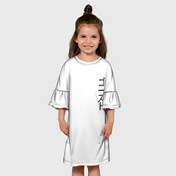 Платье клеш для девочки Ghostly, цвет: 3D-принт — фото 2