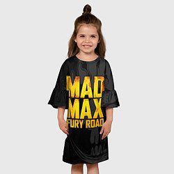 Платье клеш для девочки Mad max - what a lovely day, цвет: 3D-принт — фото 2