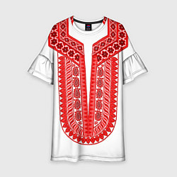 Детское платье Красная славянская вышиванка