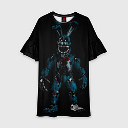 Платье клеш для девочки Бонни во тьме, цвет: 3D-принт