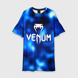 Платье клеш для девочки Venum boks, цвет: 3D-принт