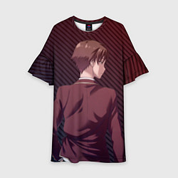 Платье клеш для девочки Киётака Аянокоджи из Класса превосходства, цвет: 3D-принт