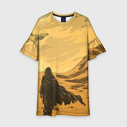 Платье клеш для девочки Dune - The Traveler, цвет: 3D-принт
