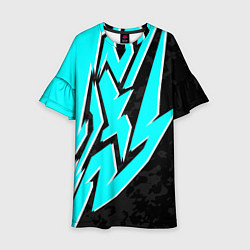 Детское платье Mint graffiti