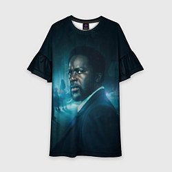 Платье клеш для девочки Извне, цвет: 3D-принт