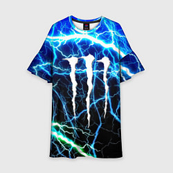Детское платье Monster energy electro