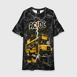 Детское платье ACDC автобус группы
