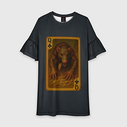 Детское платье Лариса: дама треф