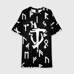 Детское платье Doom магические символы