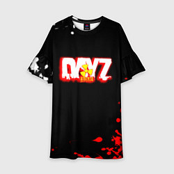 Платье клеш для девочки Dayz x stalker, цвет: 3D-принт