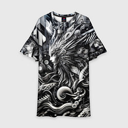 Детское платье Abstraction cyber pattern - ai art fantasy