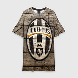 Платье клеш для девочки Juventus, цвет: 3D-принт